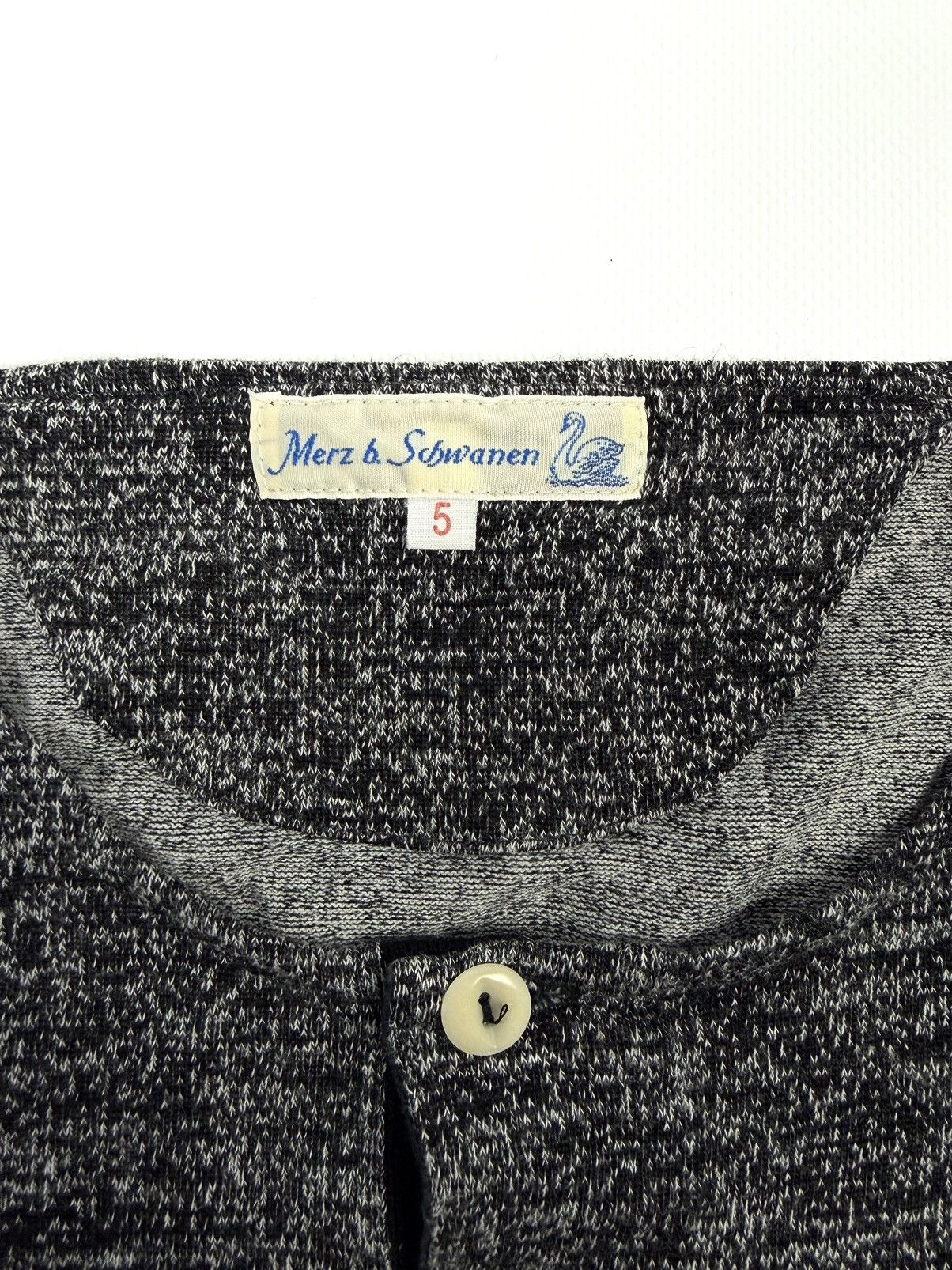 Merz B. Schwanen Merz b Schwanen Henley Long Sleeve Wool Blend Women Vintage Size S / US 4 / IT 40 - 12 Thumbnail