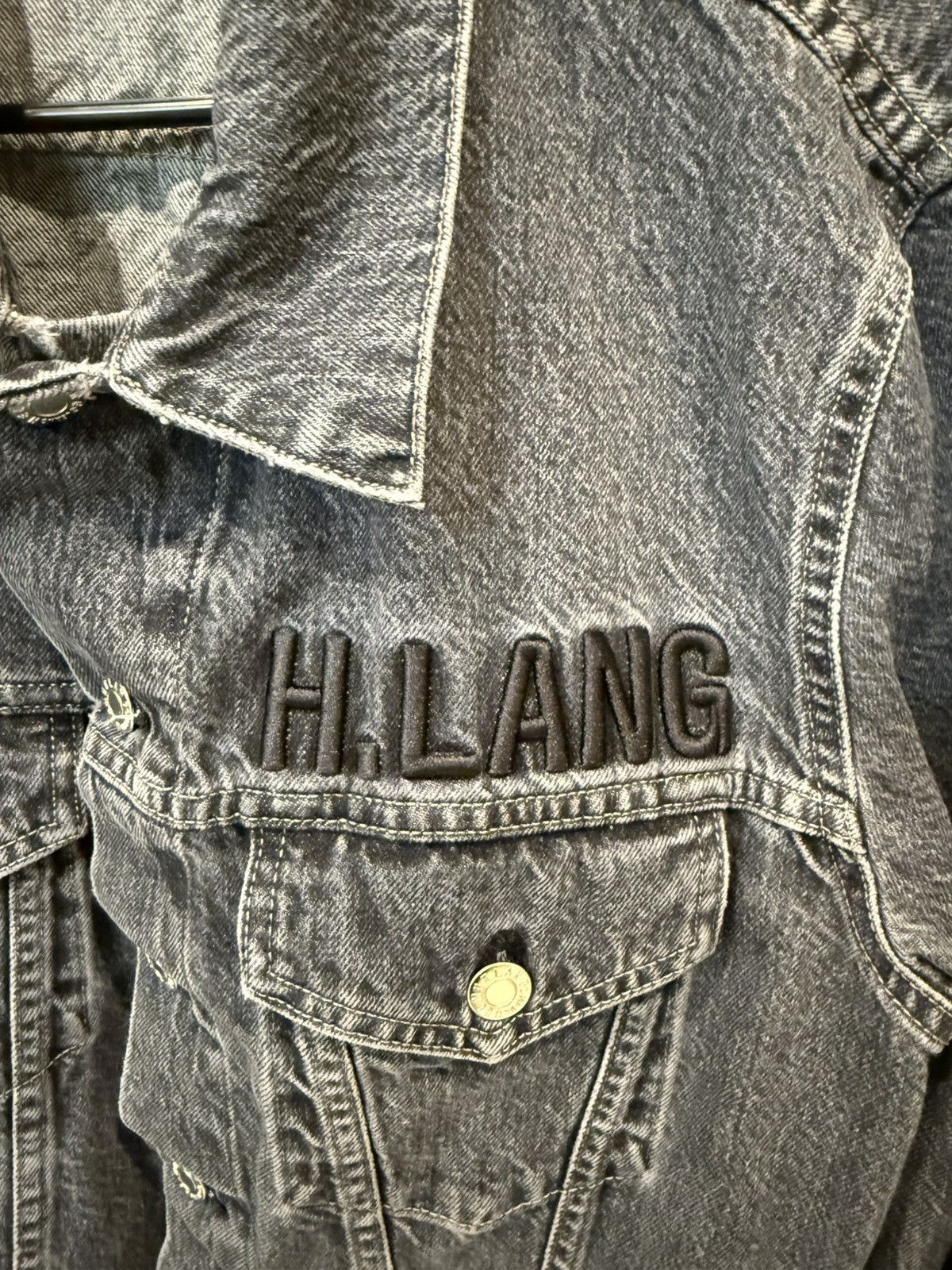 Other HELMUT LANG “H. LANG” DENIM JACKET Size US XL / EU 56 / 4 - 4 Thumbnail