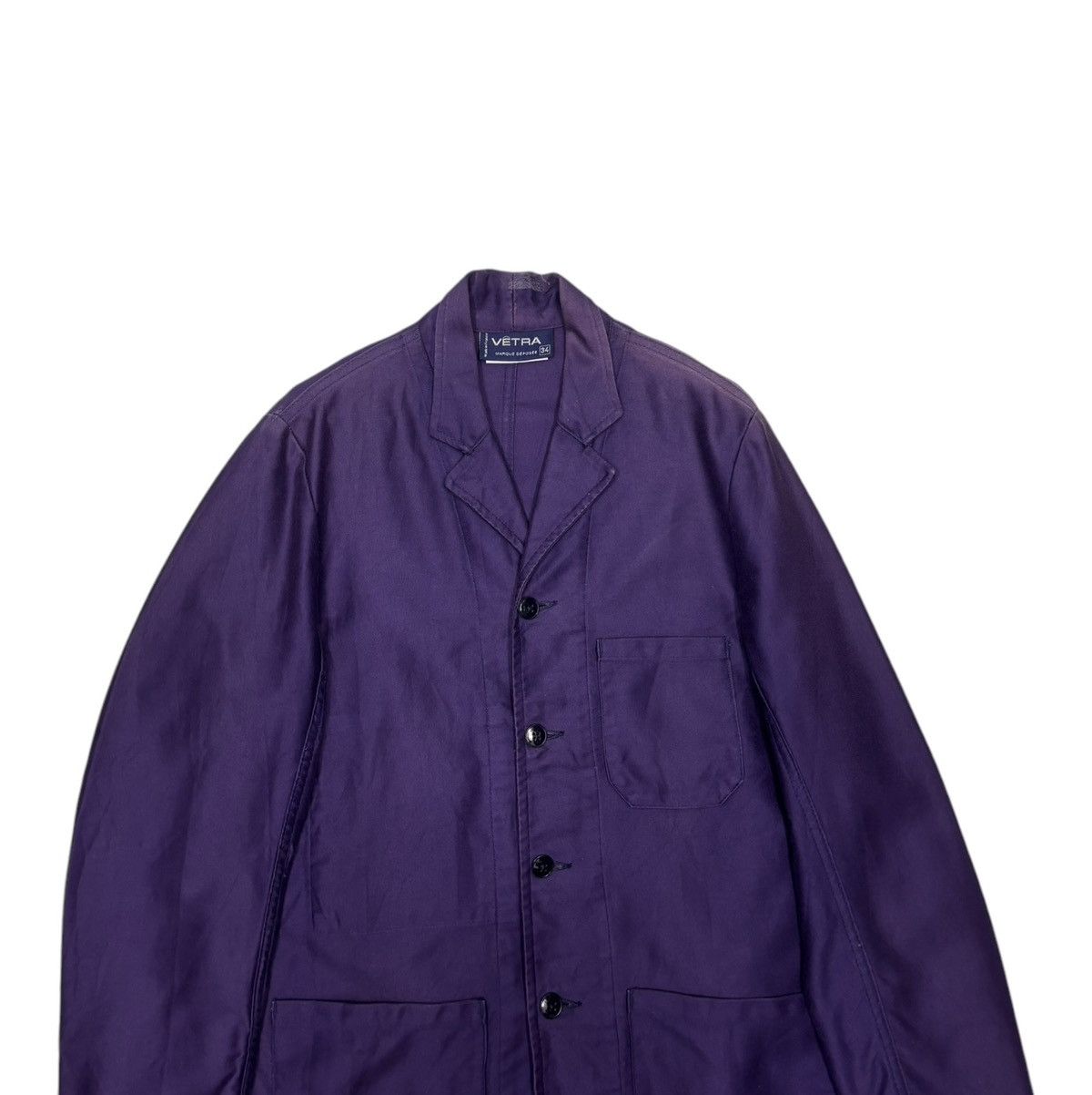Le Laboureur × Vetra × Vintage Vetra Cotton Chore Workwear Jacket Size US S / EU 44-46 / 1 - 12 Thumbnail