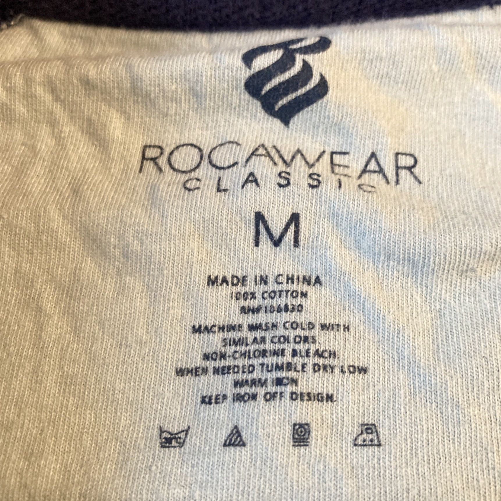 Rocawear Rocawear Fresh To Death 99 Medium Crew Neck Pullover Sweatshirt Men M Blue Pullover Crew Neck Long Sleeve Size US M / EU 48-50 / 2 - 5 Thumbnail