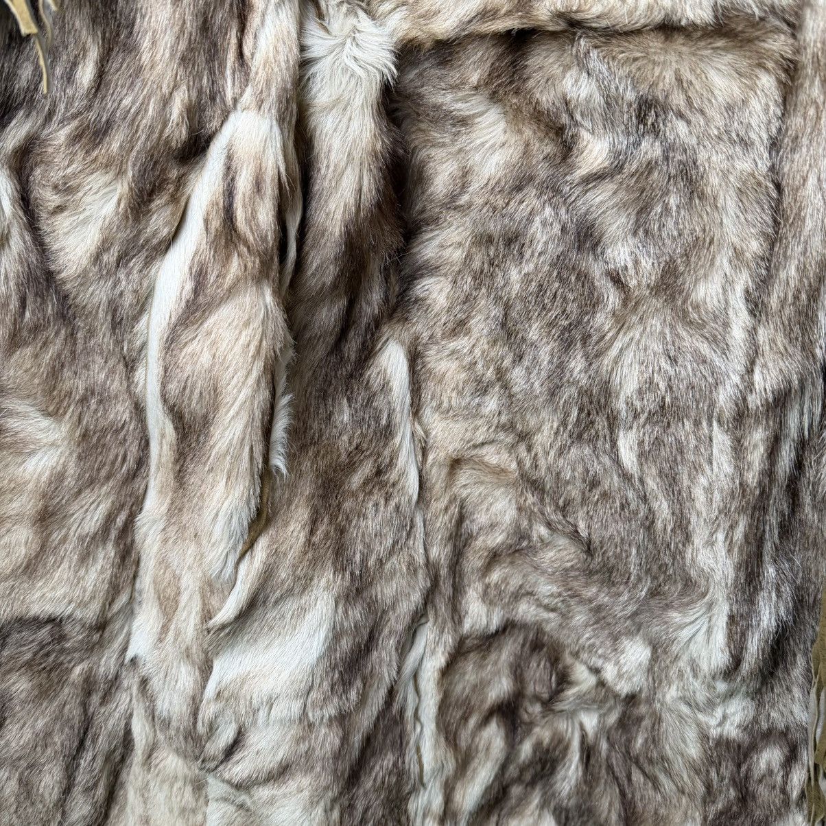 Other Vintage Sylvie Schimmel Goat Fur Coat - Brown Size L / US 10 / IT 46 - 3 Thumbnail