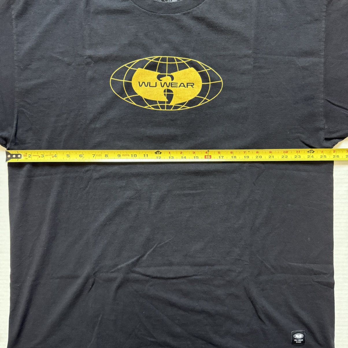 Wu-Tang Clan 🔴Wu-Wear Shirt Size 2XL Black Yellow Wu-Tang Clan Gza U-God Size US XXL / EU 58 / 5 - 5 Thumbnail