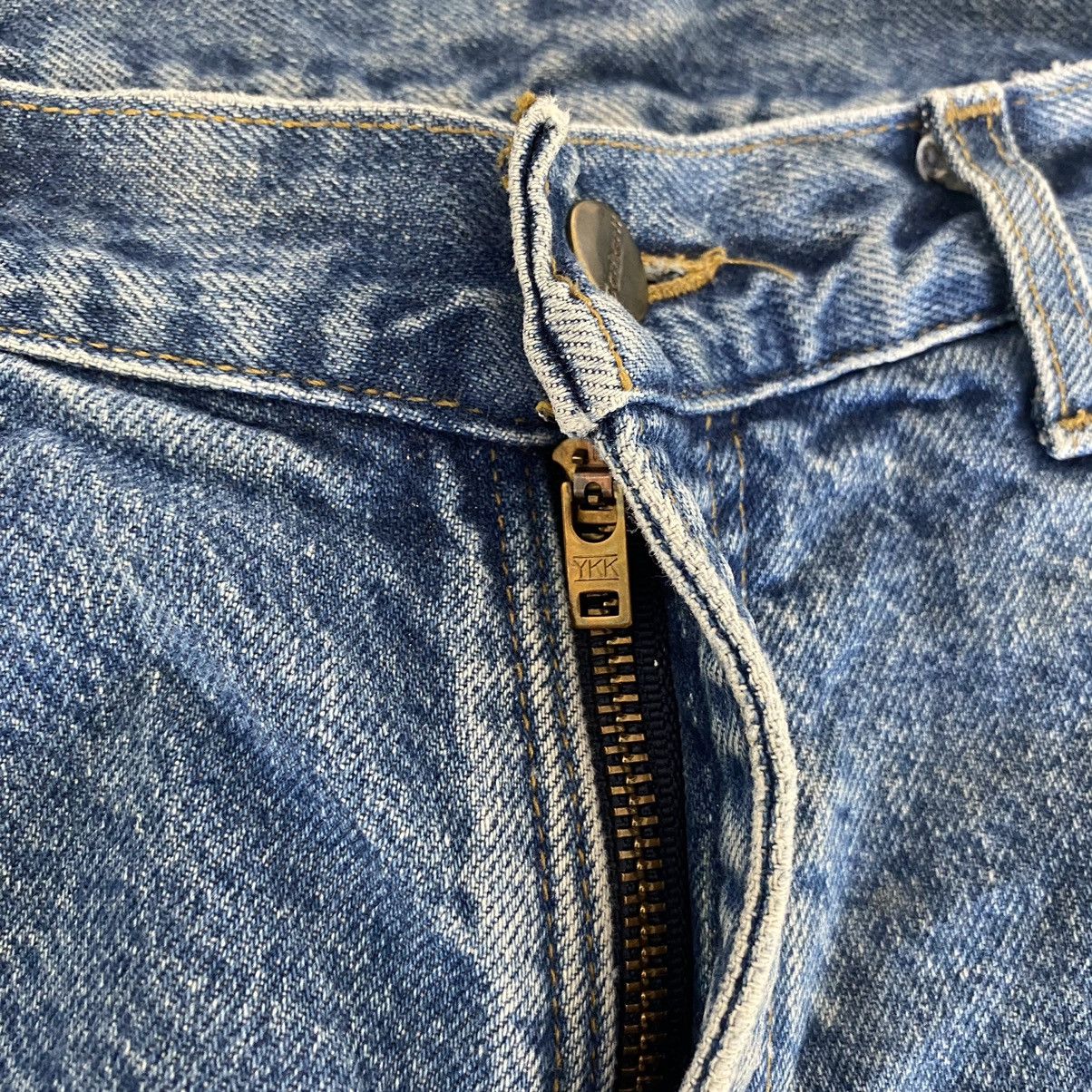 Carhartt VTG Carhartt Blanket Lined Relaxed Fit Blue Jeans Size US 35 - 12 Thumbnail