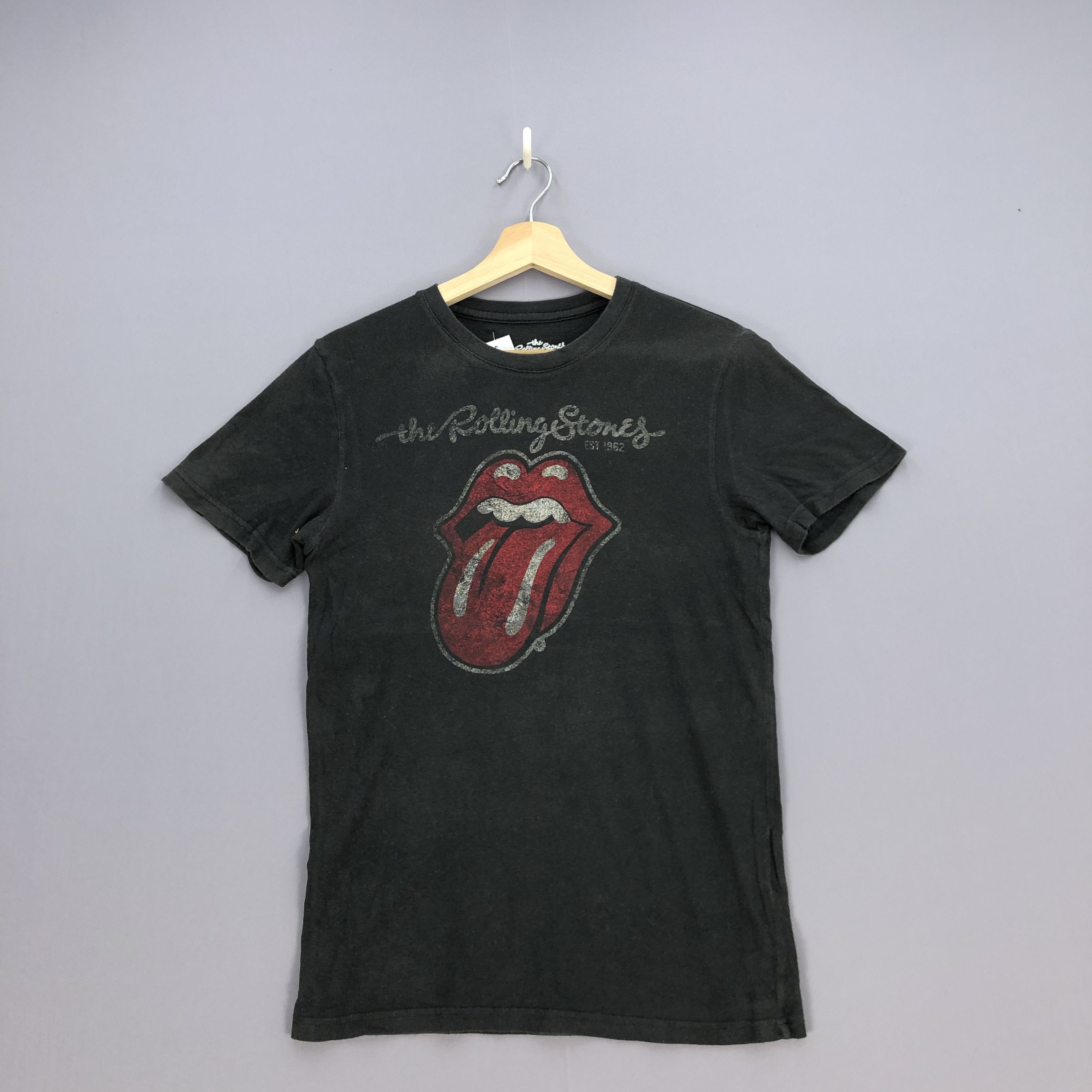 Band Tees × Vintage Vintage Y2K Rolling Stone T Shirt Rock Tour Band Tees Size US S / EU 44-46 / 1 - 1 Thumbnail