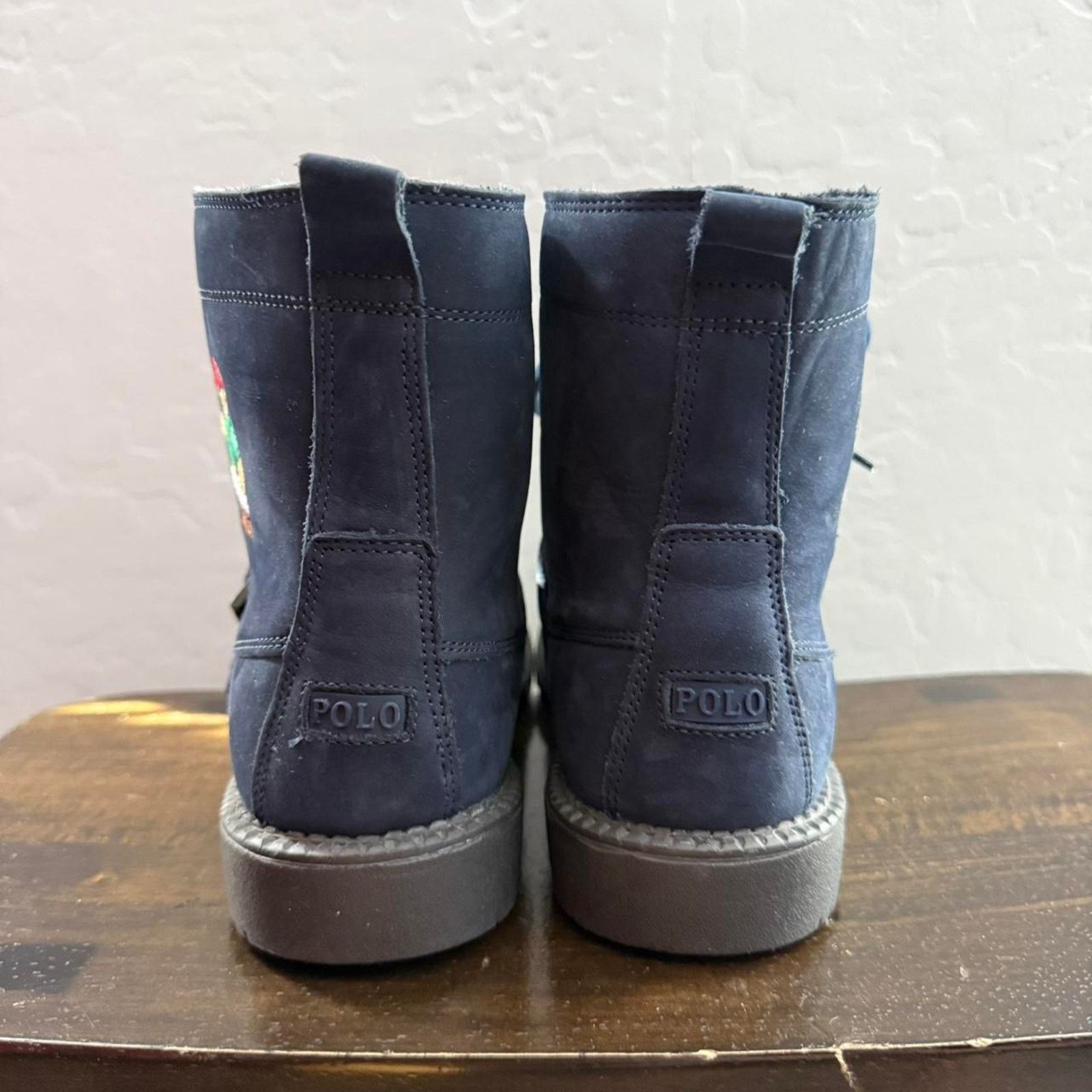 Polo Ralph Lauren Ralph Lauren Polo Bear Ranger Boots In Blue Size US 7 / EU 40 - 5 Thumbnail