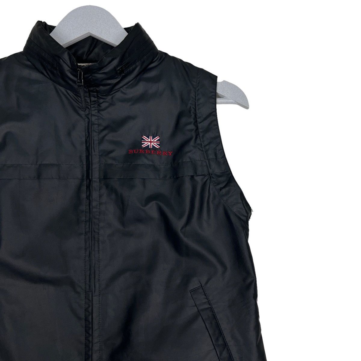 Burberry 🔥 BURBERRY BLACK NYLON VEST Size US XS / EU 42 / 0 - 6 Thumbnail