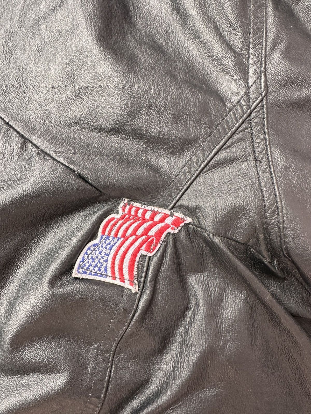 Other Air Force Leather Jacket Size US XL / EU 56 / 4 - 4 Thumbnail