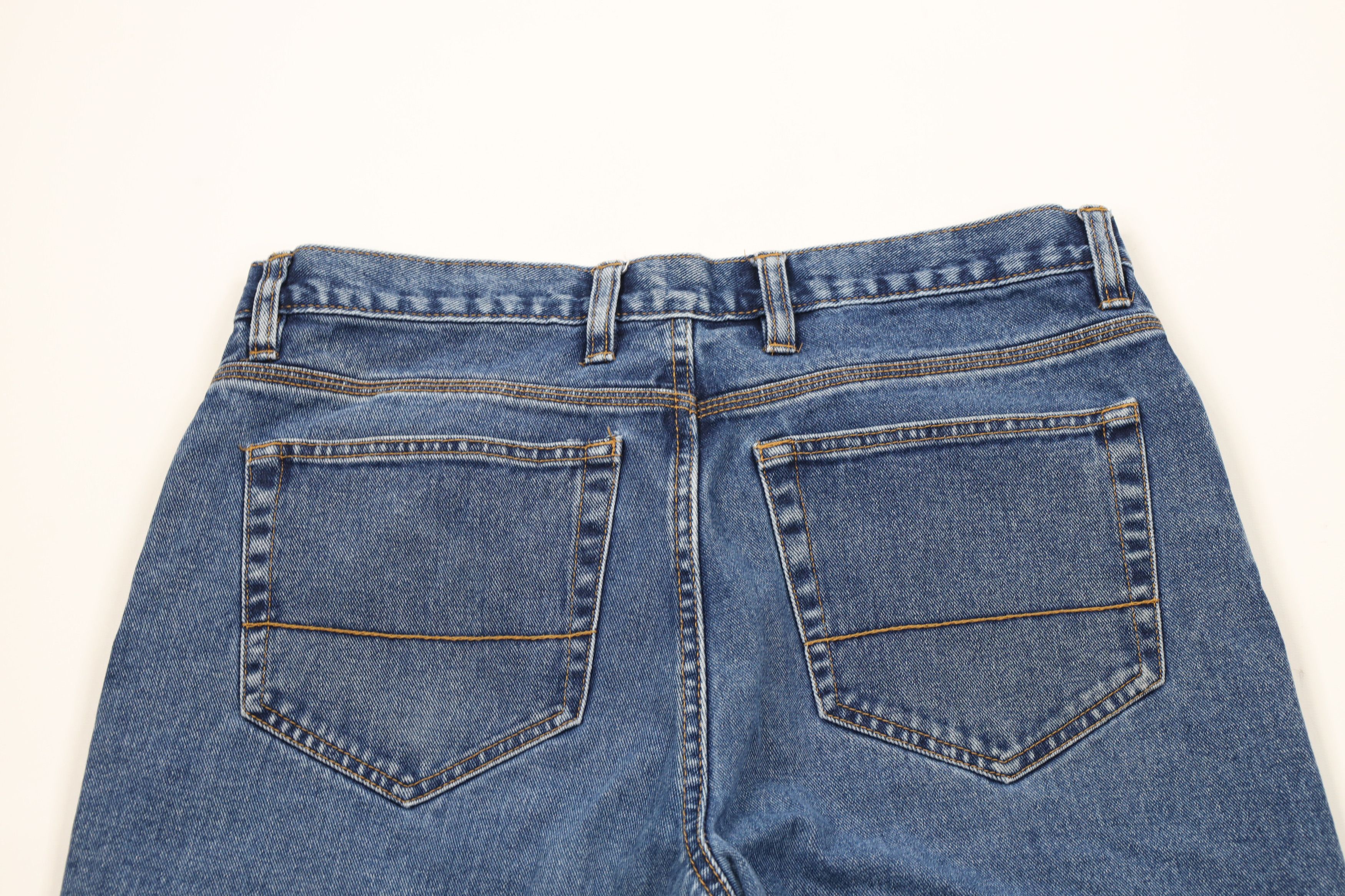 Vintage Vintage 90s Big Mac Workwear Bootcut Denim Jeans Blue Cotton Size US 34 / EU 50 - 9 Thumbnail