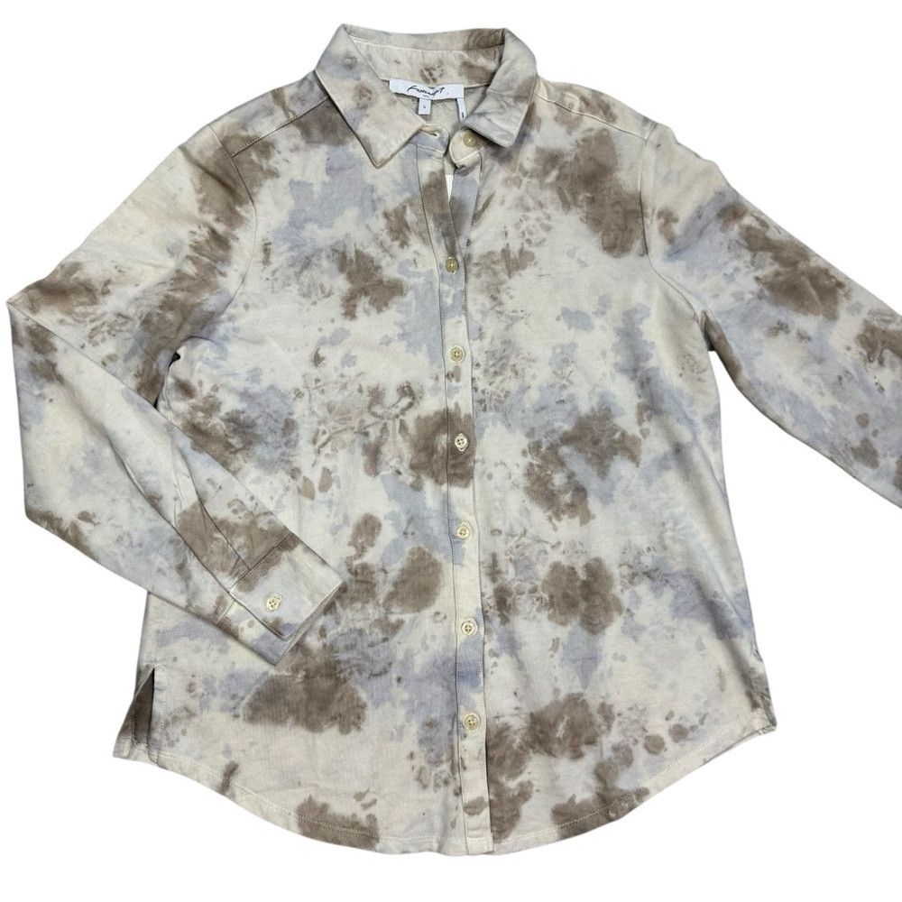 Other NWT New $89 Foxcroft Zoey Vegetable Tie-Dye Shirt Size S Size S / US 4 / IT 40 - 5 Thumbnail