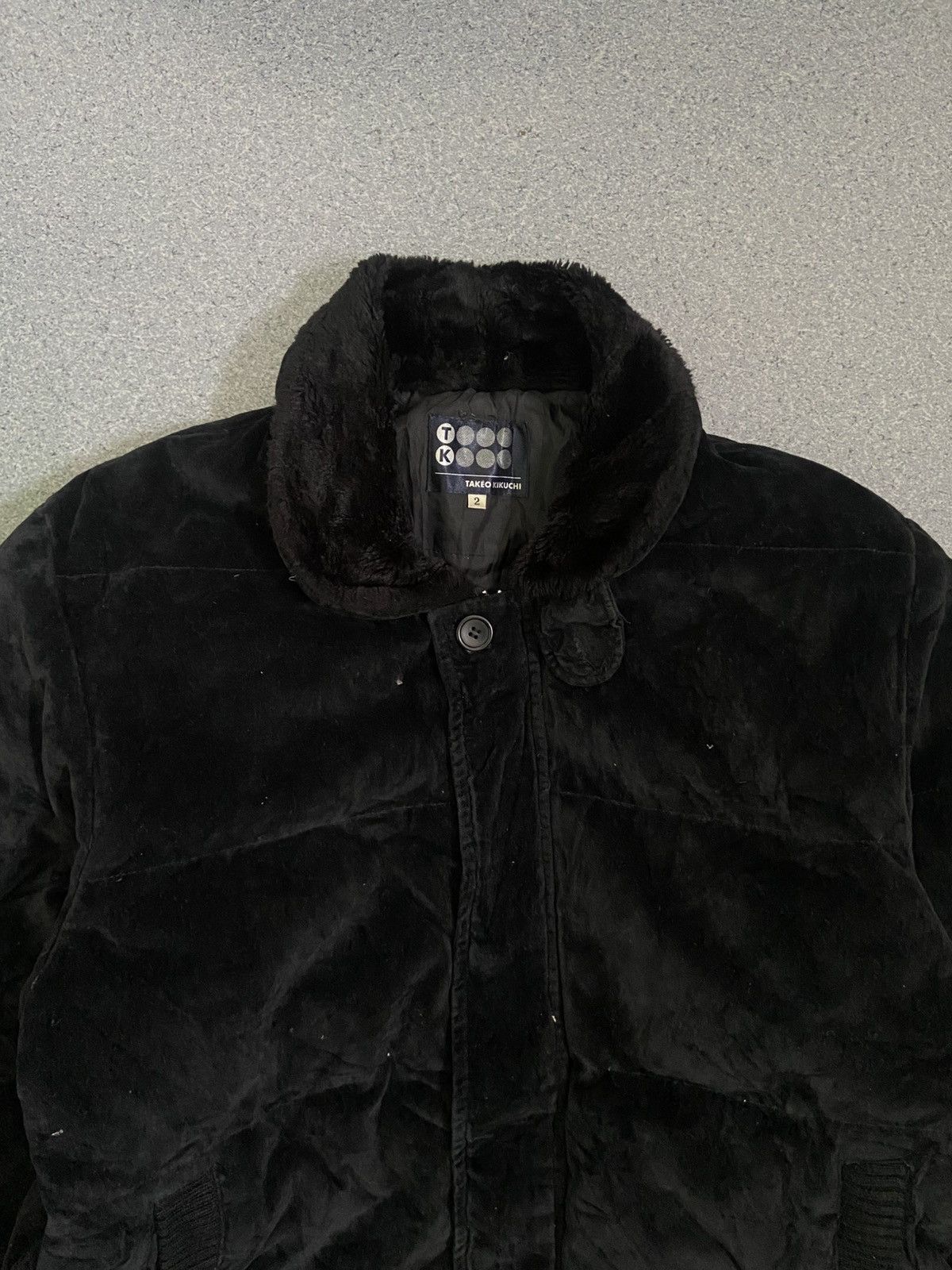 If Six Was Nine × Japanese Brand × Takeo Kikuchi 2000s Takeo Kikuchi japan Fur jacket Size US L / EU 52-54 / 3 - 2 Thumbnail