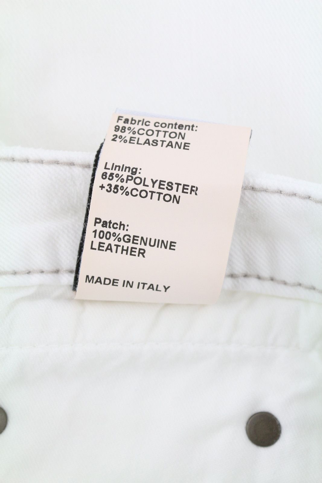 R13 BOY STRAIGHT 26 Bale White RRP499 87158 Size 26" / US 2 / IT 38 - 11 Thumbnail