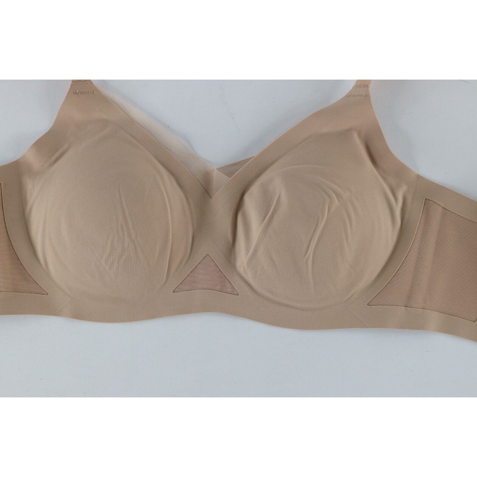 Vintage New Honeylove Crossover Wire Free Shapewear Bra Beige Size ONE SIZE - 2 Thumbnail