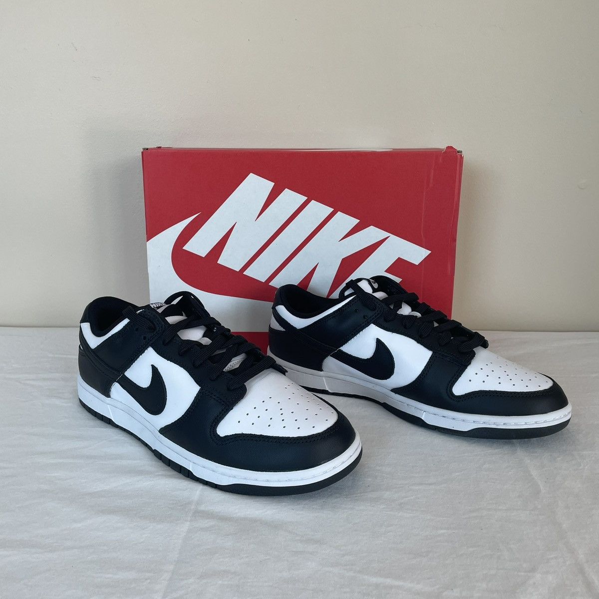 Nike Nike Dunk Low Black White Panda Mens US Size 11 DD1391-100 Size US 11 / EU 44 - 4 Thumbnail