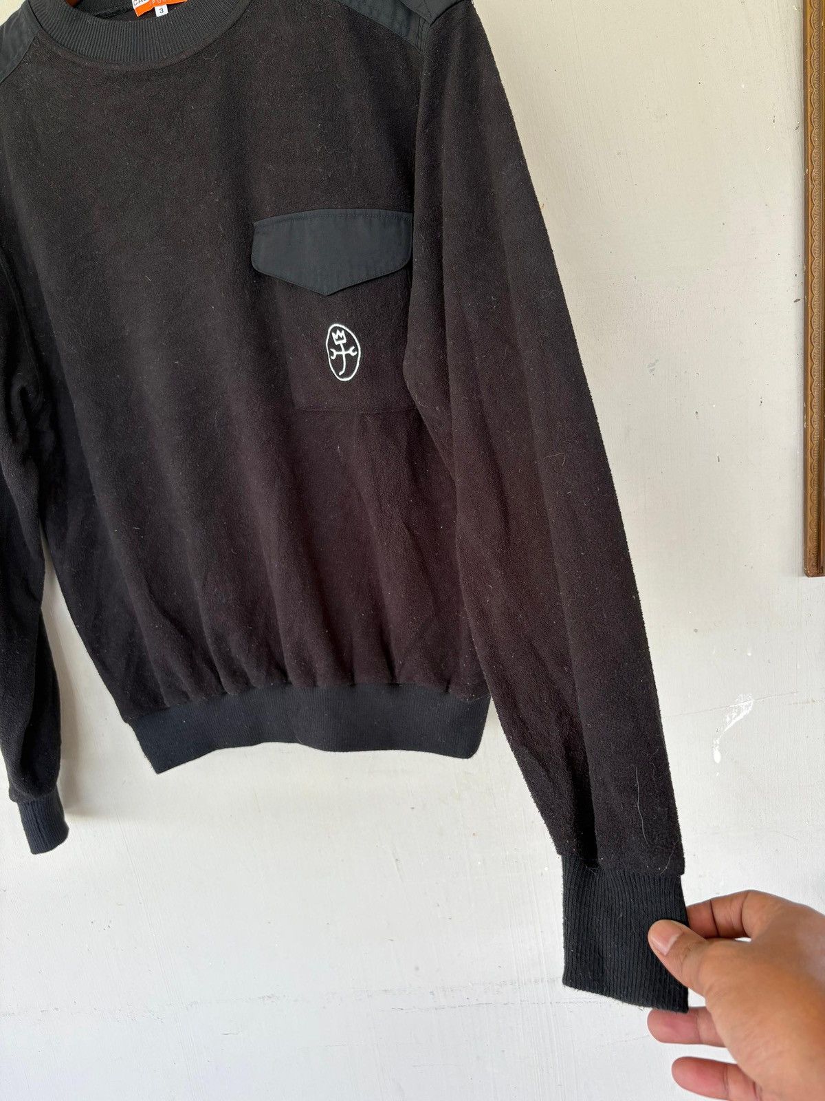 Jean Charles De Castelbajac VTG Castelbajac Sweatshirt Fleece No Fishing inProtectedArea Size US M / EU 48-50 / 2 - 3 Thumbnail