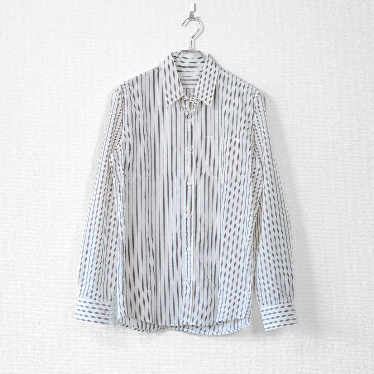 Dries Van Noten DRIES VAN NOTEN STRIPE LONG SLEEVE SHIRT Size US M / EU 48-50 / 2 - 1 Thumbnail