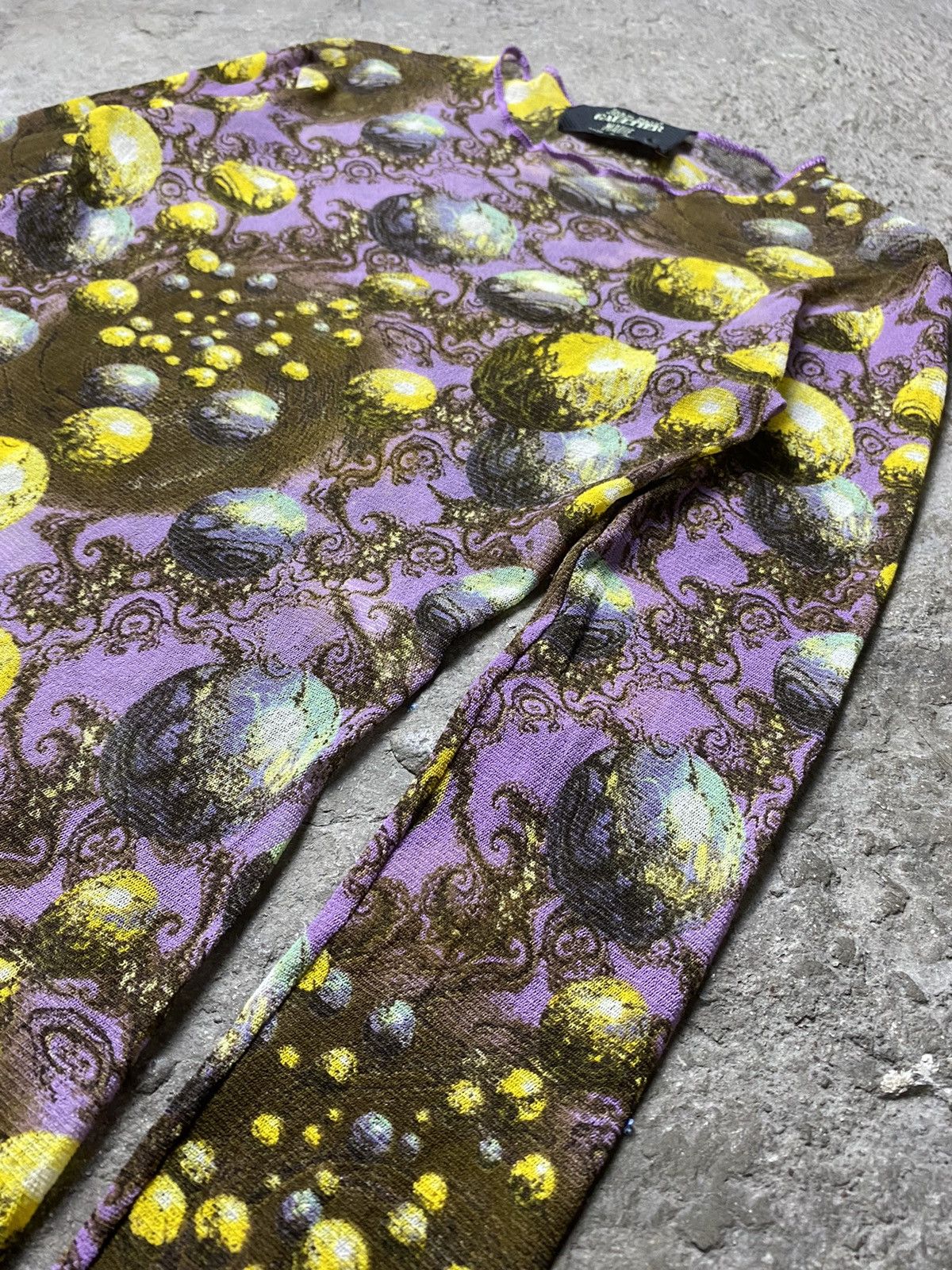 Jean Paul Gaultier Jean Paul Gaultier Galaxy Printed Mesh Size S / US 4 / IT 40 - 6 Thumbnail