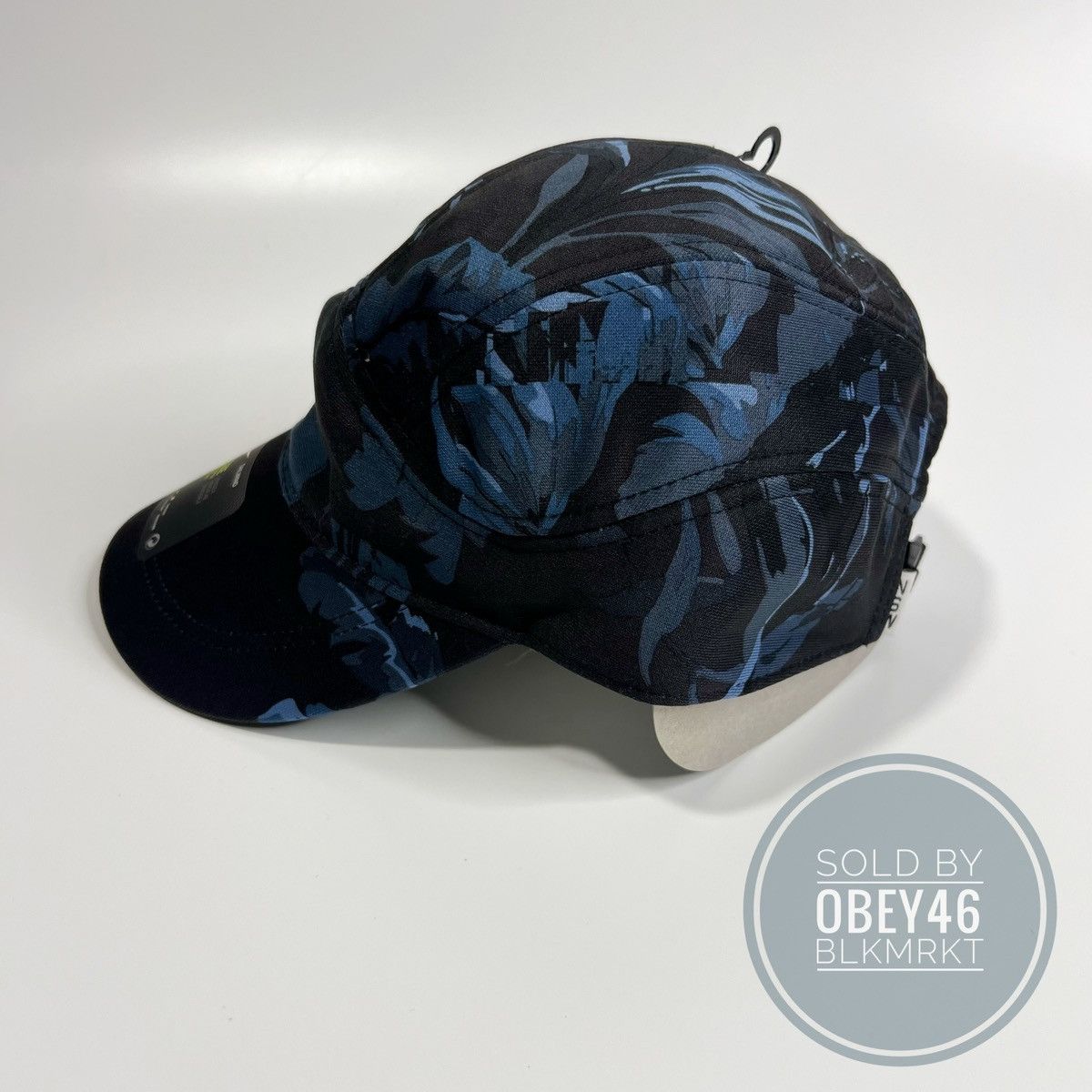Nike Nike Tailwind NSW Running Hat Digital Floral Blue Size ONE SIZE - 3 Thumbnail