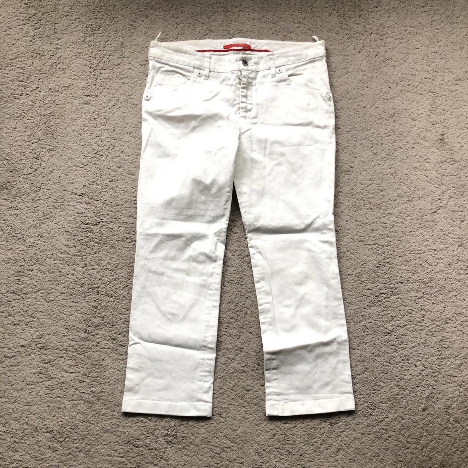 Prada Women’s Vintage Prada Casual Trousers Size 27" / US 4 / IT 40 - 1 Thumbnail