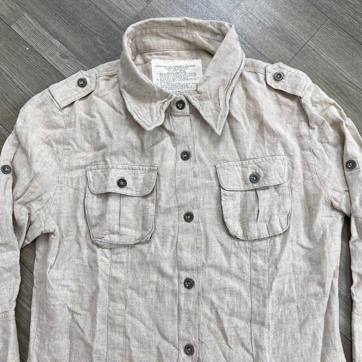 If Six Was Nine Vintage GOA Military British Army Tropical Combat Shirt Lgb Size US S / EU 44-46 / 1 - 3 Thumbnail