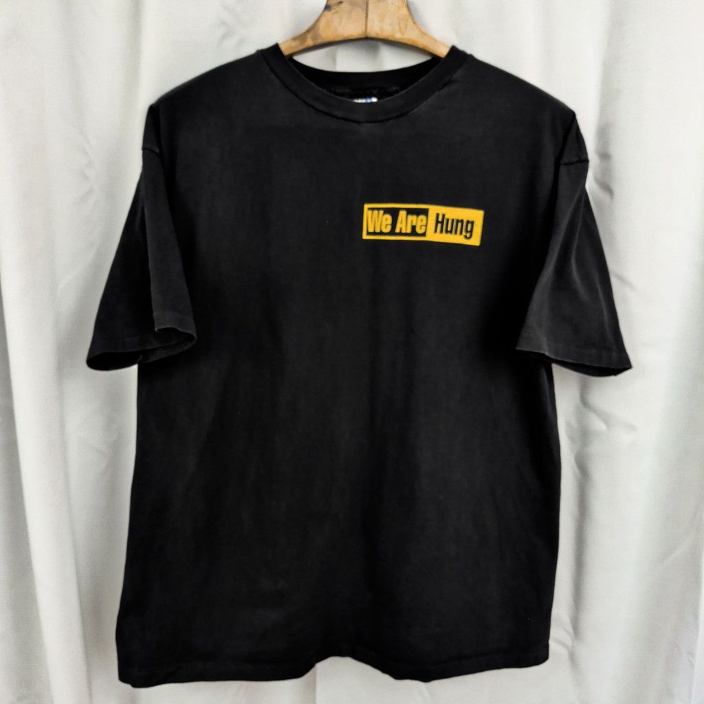 Hanes USA Made Single Stitch "We Are Hung" Pipe Company Humor T Size US XXL / EU 58 / 5 - 4 Thumbnail