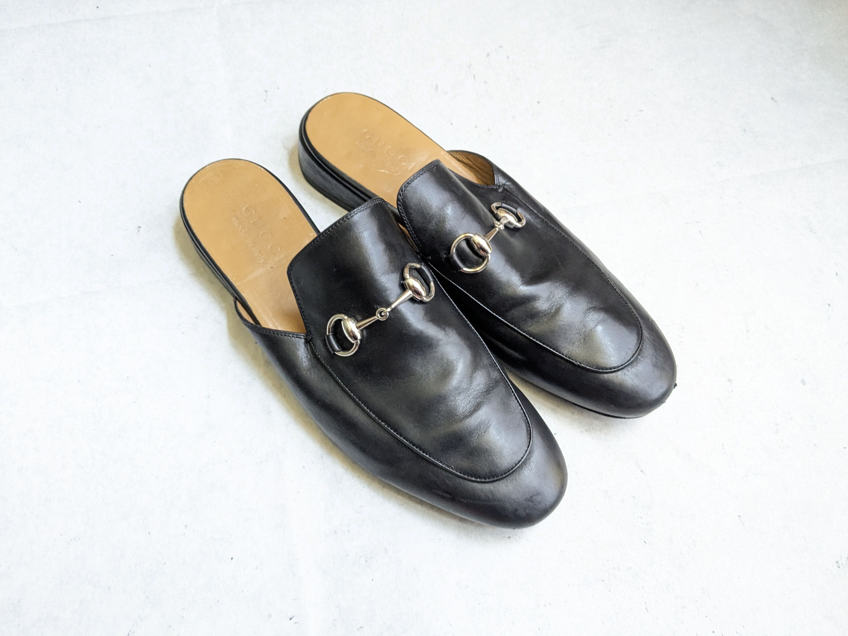 Gucci Gucci Horsebit Loafers Black Leather 8.5 D US Slip Ons Size US 8.5 / EU 41-42 - 1 Thumbnail