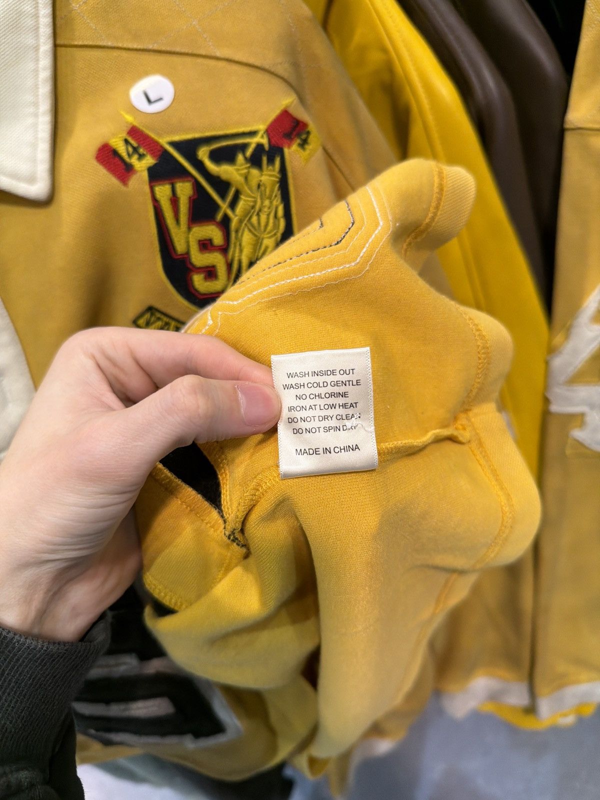 Vale Vale Forever Valley Dreams Rugby Long-Sleeve Tee Yellow (L) Size US L / EU 52-54 / 3 - 9 Thumbnail