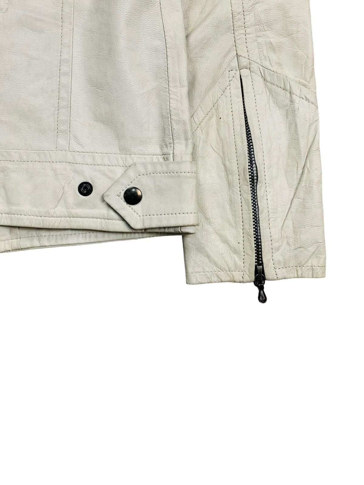 Isamu Katayama Backlash 2000s Shellac - Riri Multizipper Riders Jacket Size US M / EU 48-50 / 2 - 9 Thumbnail