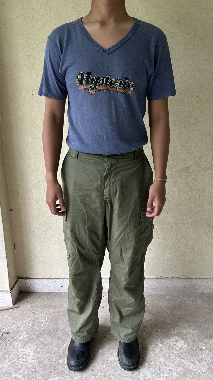 Hysteric Glamour × Japanese Brand × Vintage 1990s Hysteric Glamour - V Neck Size US M / EU 48-50 / 2 - 4 Thumbnail