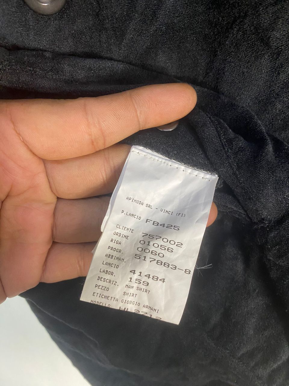 Armani Collezioni Armani collezioni multipocket velvet shirt Size US M / EU 48-50 / 2 - 6 Thumbnail