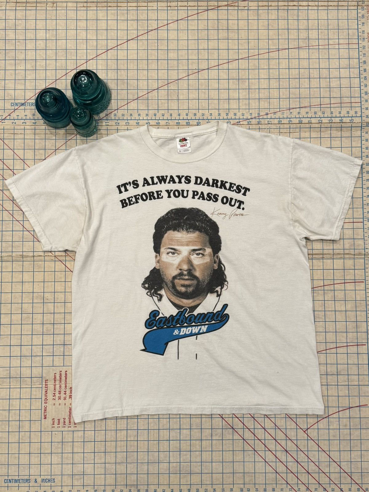 Vintage East Bound & Down Its Always Darkest Before You Pass Out Tee Size US XL / EU 56 / 4 - 1 Thumbnail
