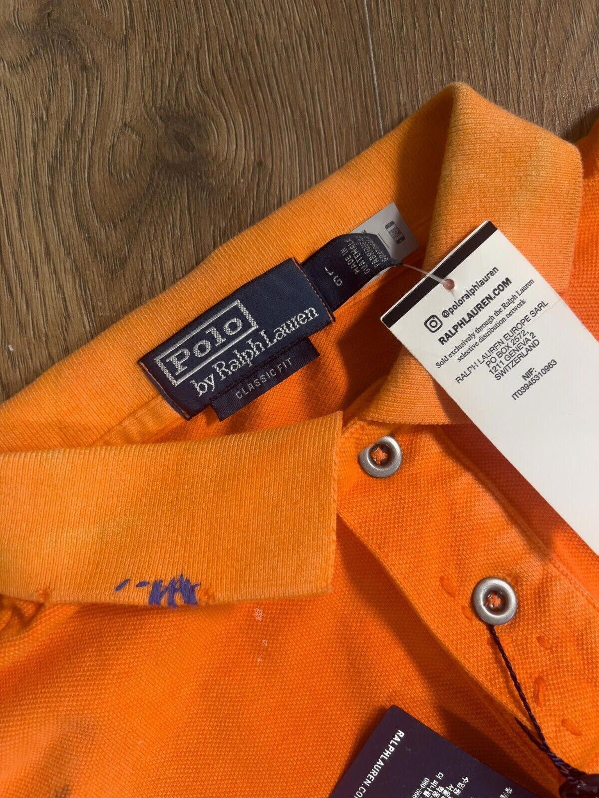 Polo Ralph Lauren Ralph Lauren Men’s Orange Polo Shirt Classic Fit Size L Size US L / EU 52-54 / 3 - 9 Thumbnail