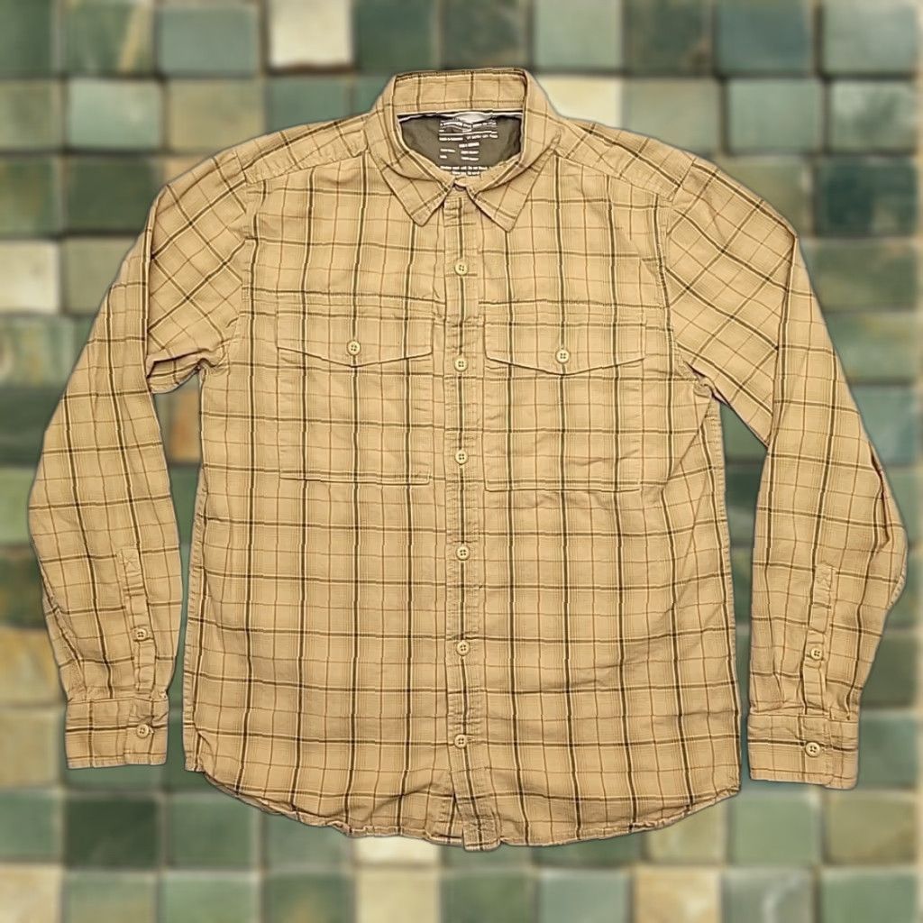 Vintage VINTAGE REI Co op Shirt Womens S Brown Plaid Flannel Long Sleeve Cotton Cabin Casual Size S / US 4 / IT 40 - 1 Thumbnail
