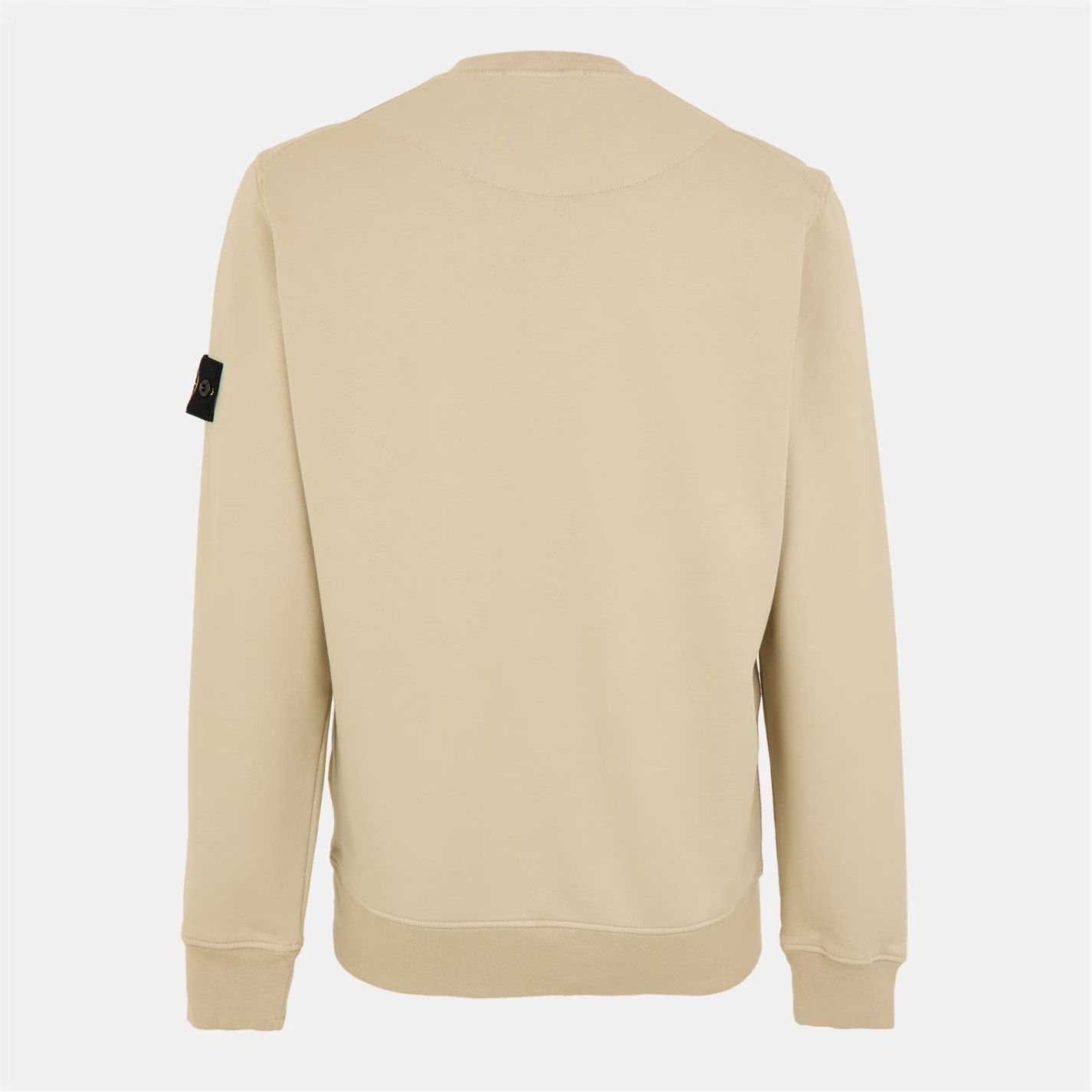 Stone Island o1g2r1mq0526 Logo Crew Sweatshirt in Beige Size US S / EU 44-46 / 1 - 2 Thumbnail
