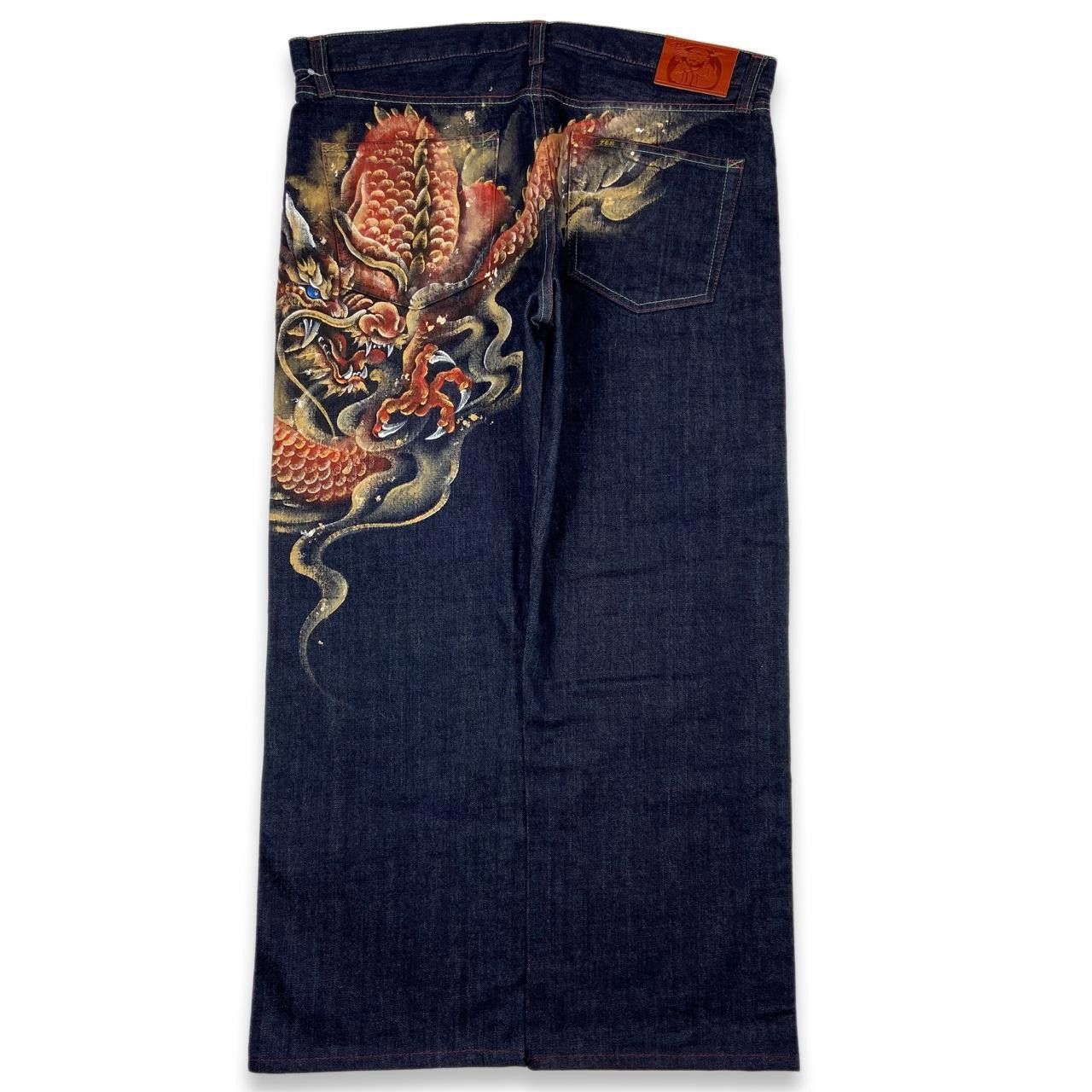 Designer BAPE Men's Navy Jeans Size US 36 / EU 52 - 2 Thumbnail