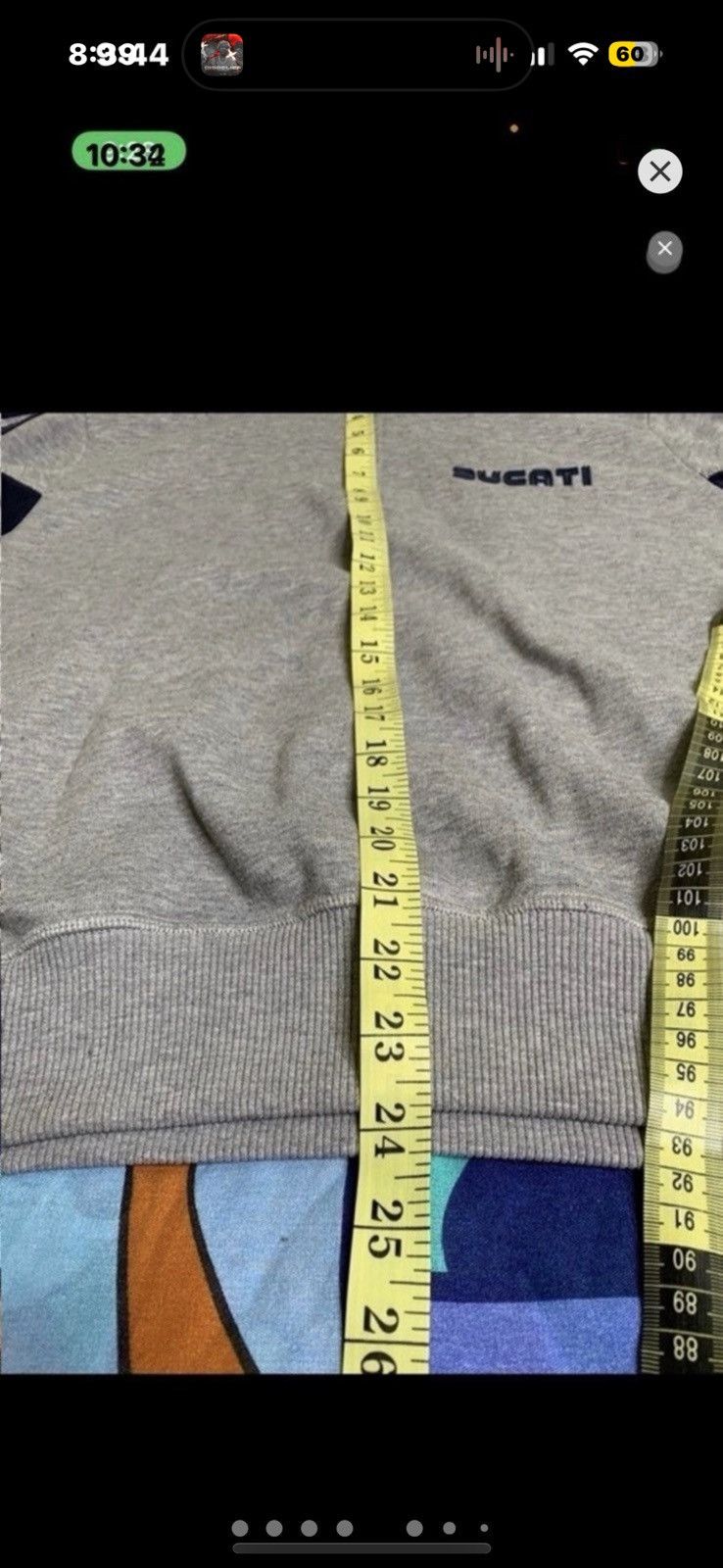 Ducati ***FINAL DROP***RARE DUCATI ITALY 1/4 ZIP SWEATER M Size US M / EU 48-50 / 2 - 5 Thumbnail