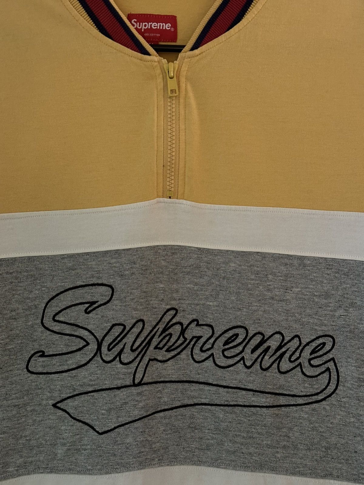 Supreme Supreme Half Zip S/S Baseball Top Size US M / EU 48-50 / 2 - 2 Thumbnail
