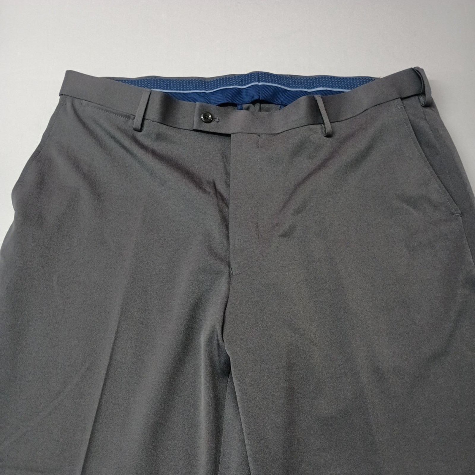 Saddlebred Saddlebred Straight Fit Dress Pants Men's Size 40x29 Gray Size US 40 / EU 56 - 4 Thumbnail