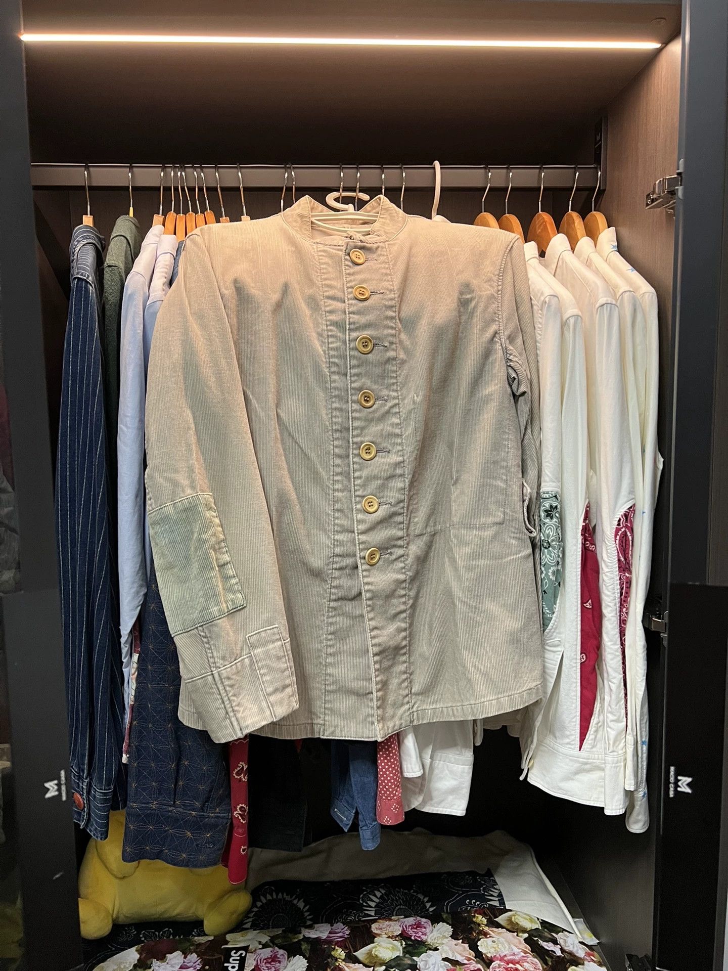 visvim lugli vintage button-up jacket