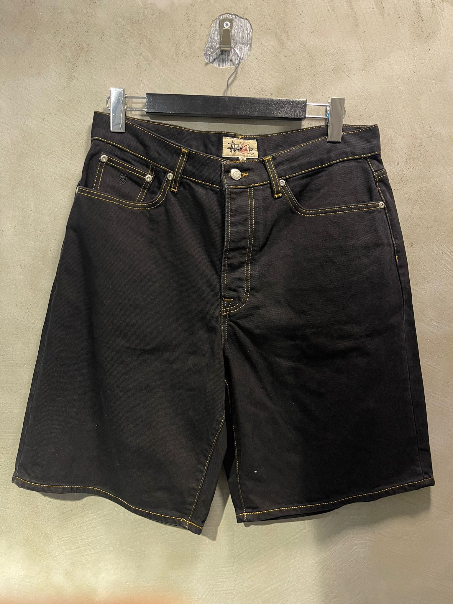 Stussy Stussy Big Ol' Short Leather | Grailed