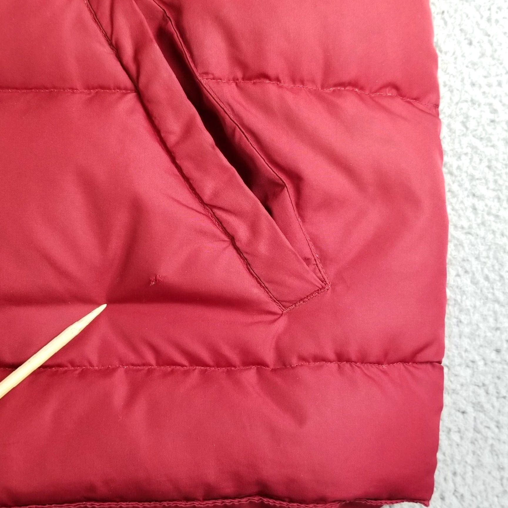 Vintage Cabela's Premier Northern Goose Down Puffer Vest Men 2XL Red Flaws Size US XXL / EU 58 / 5 - 4 Thumbnail