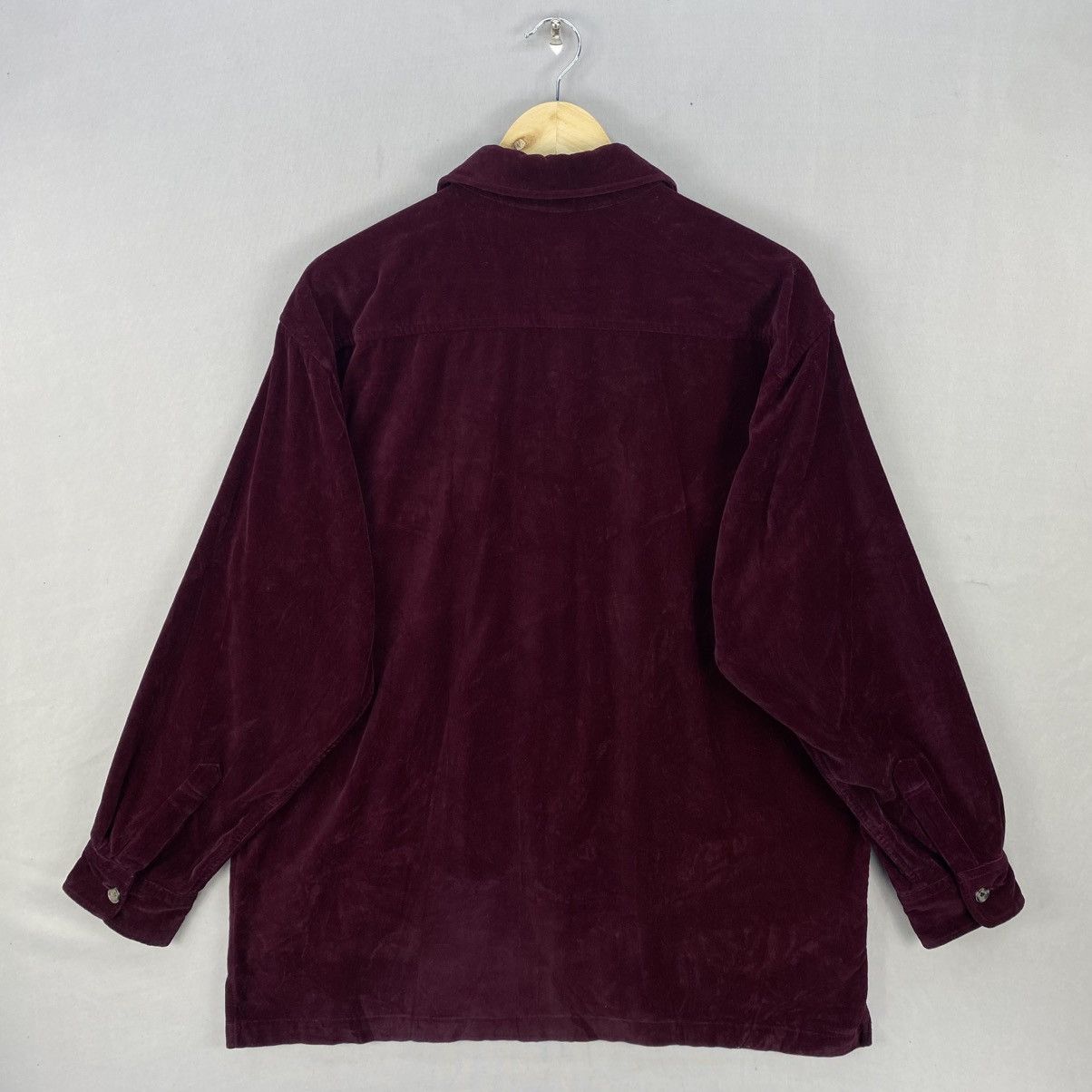 Beverly Hills Polo Club Vintage Beverly Hills Club Velvet Flannel Zipper Jacket Size US M / EU 48-50 / 2 - 4 Thumbnail