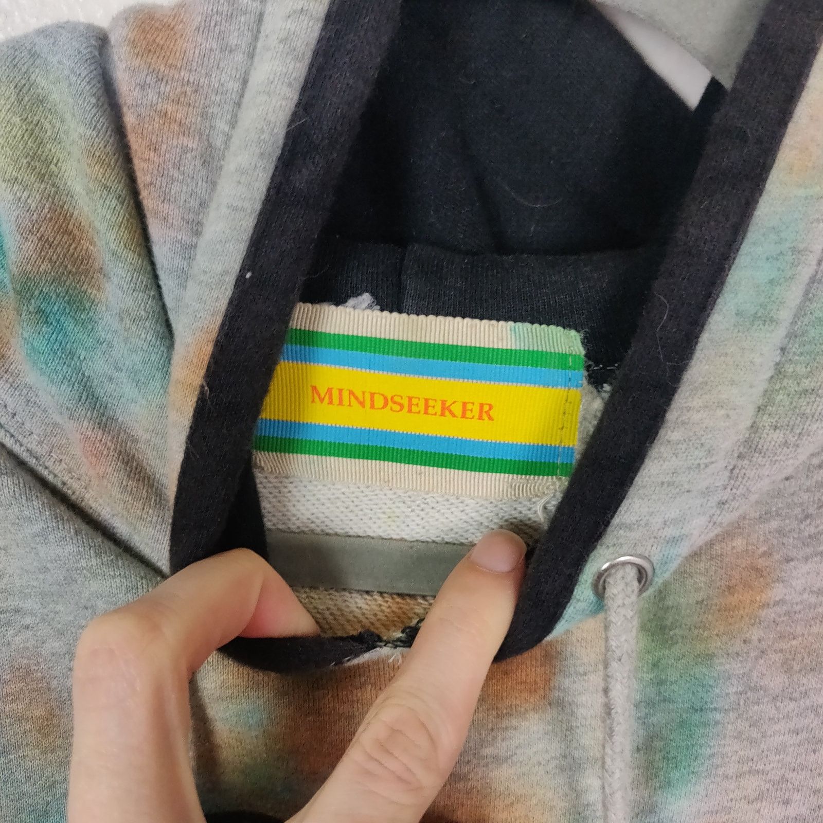 Duluth Trading Company Mindseeker Hoodie F (Free/One Size) Prison Splattered Gray Size US XXL / EU 58 / 5 - 6 Thumbnail