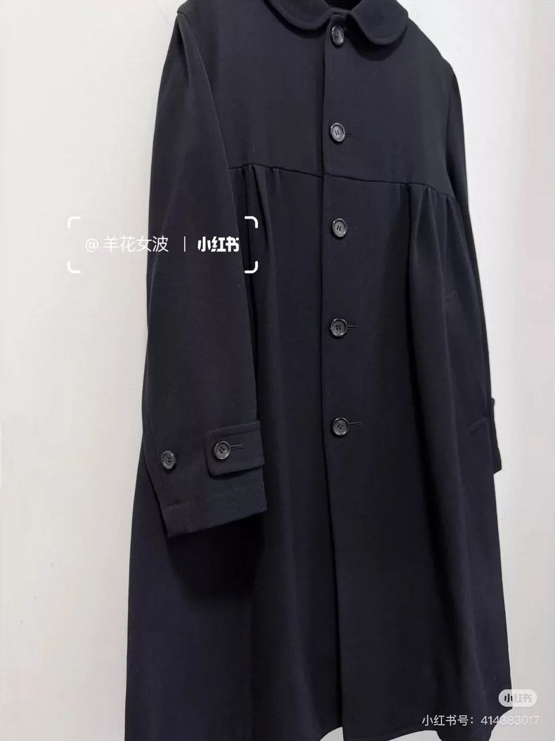 Other Comme Des Garcons Doll-collar high-waisted pleated trench Size M / US 6-8 / IT 42-44 - 4 Thumbnail