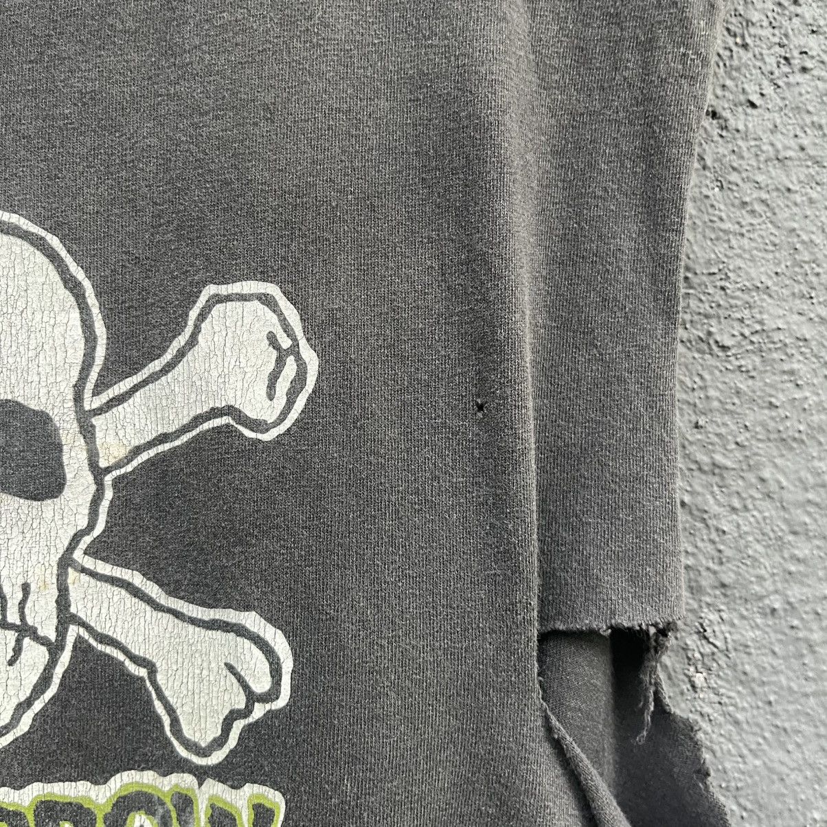 Hook-Ups Thrashed Faded Vintage 90s Scarecrow Wheels Skateboards Tee Size US L / EU 52-54 / 3 - 6 Thumbnail