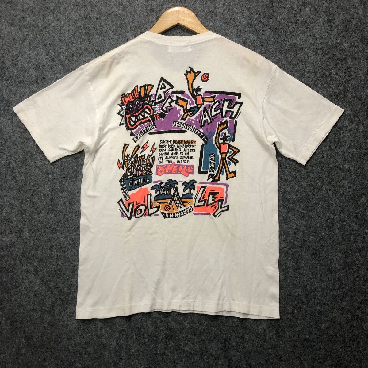 O'Neill Vintage O'neill T-Shirt Size US M / EU 48-50 / 2 - 1 Thumbnail