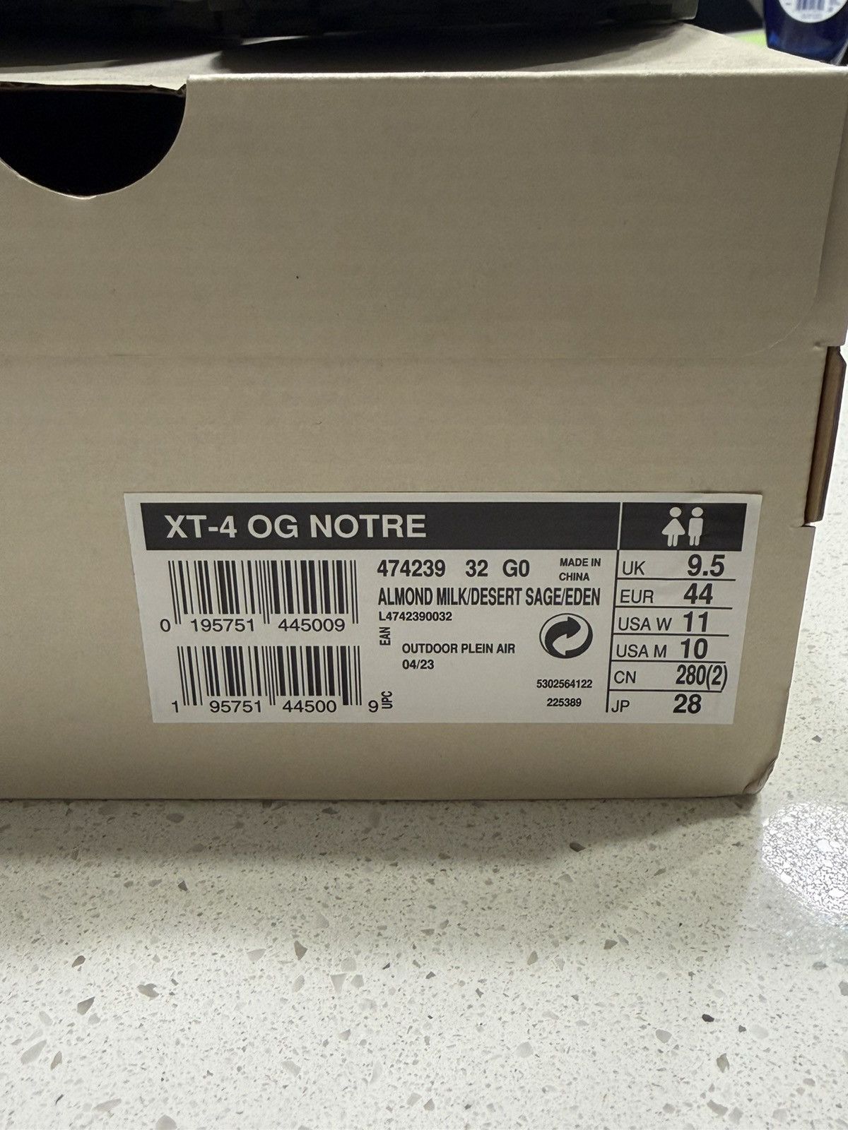 Salomon Salomon XT-4 OG Notre Size US 10 / EU 43 - 5 Thumbnail