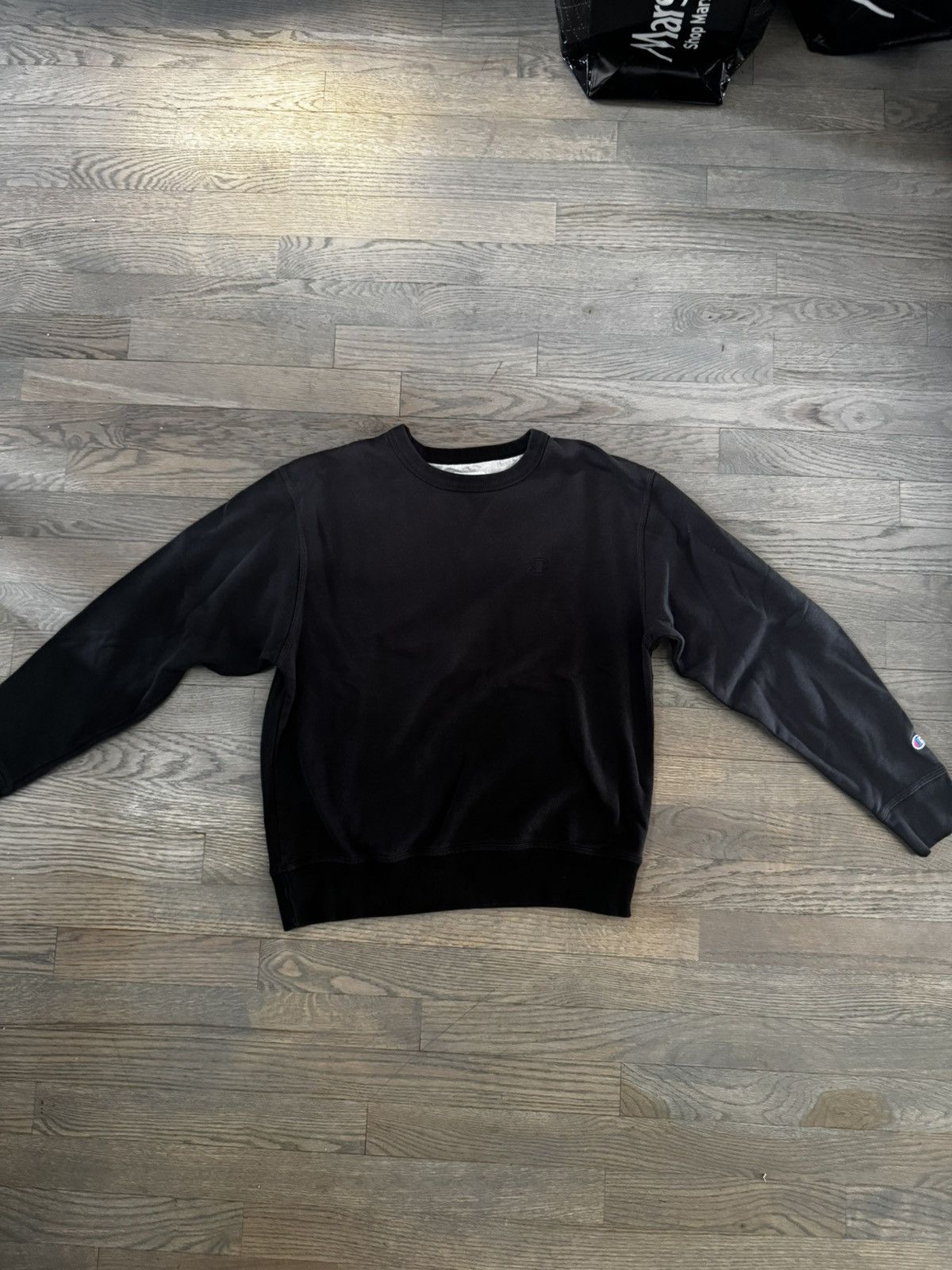 Champion Black Champion crewneck Size US M / EU 48-50 / 2 - 1 Thumbnail