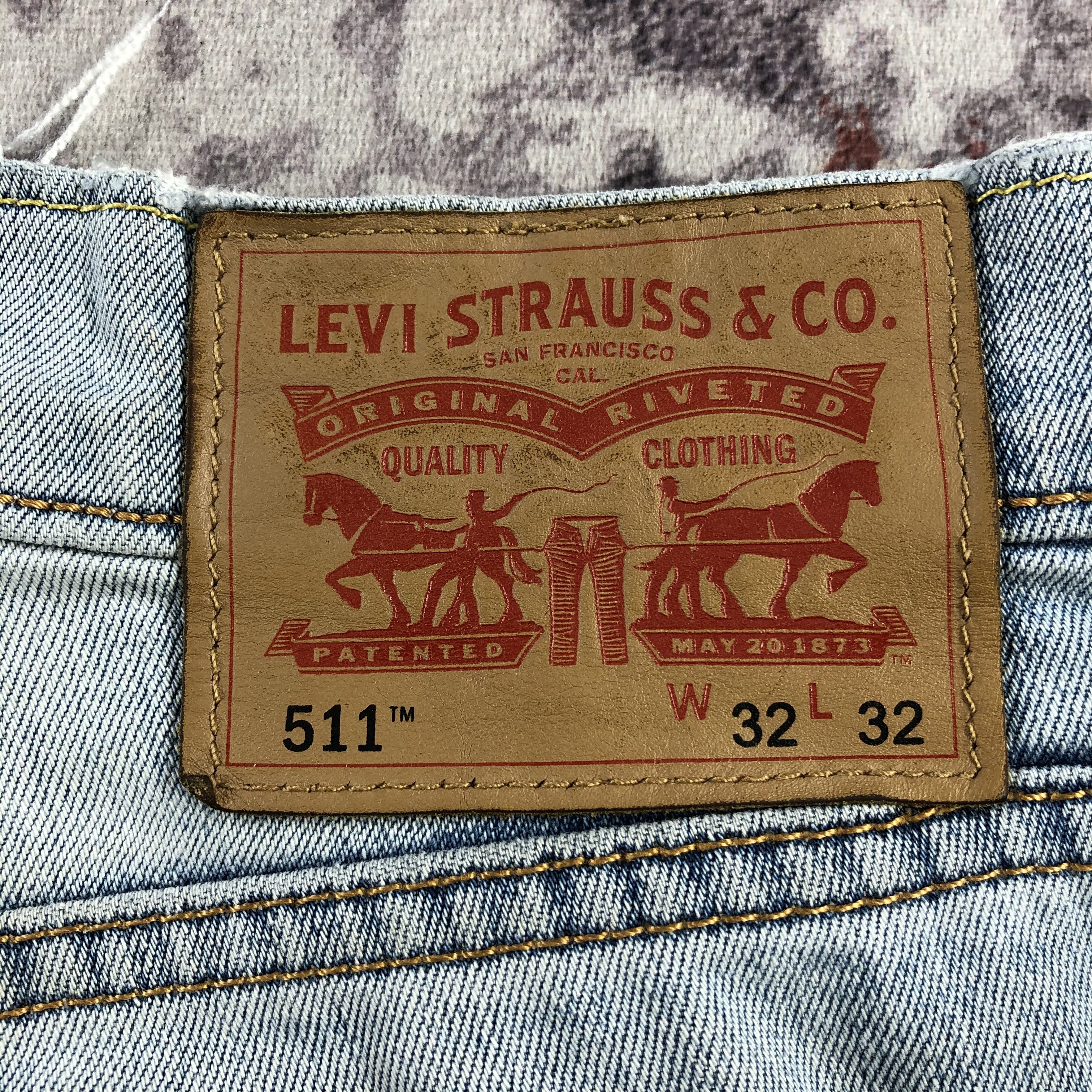 Levi's × Vintage Vintage Light Wash Levis 511 Jeans-JM2796 Size US 33 - 6 Thumbnail