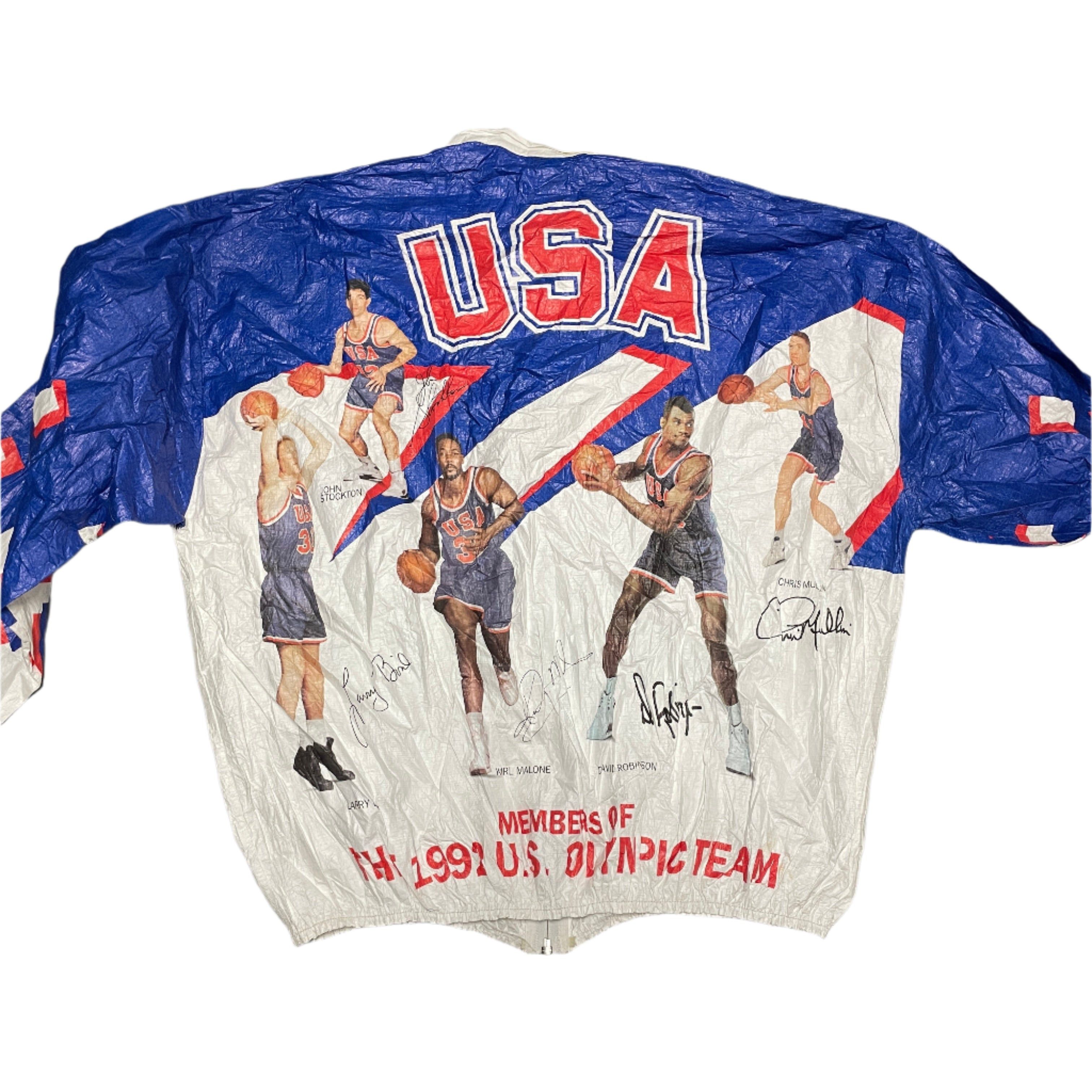 Other Vintage 1992 Kellogg USA Olympic Basketball Team Light Jacket Size US L / EU 52-54 / 3 - 2 Thumbnail