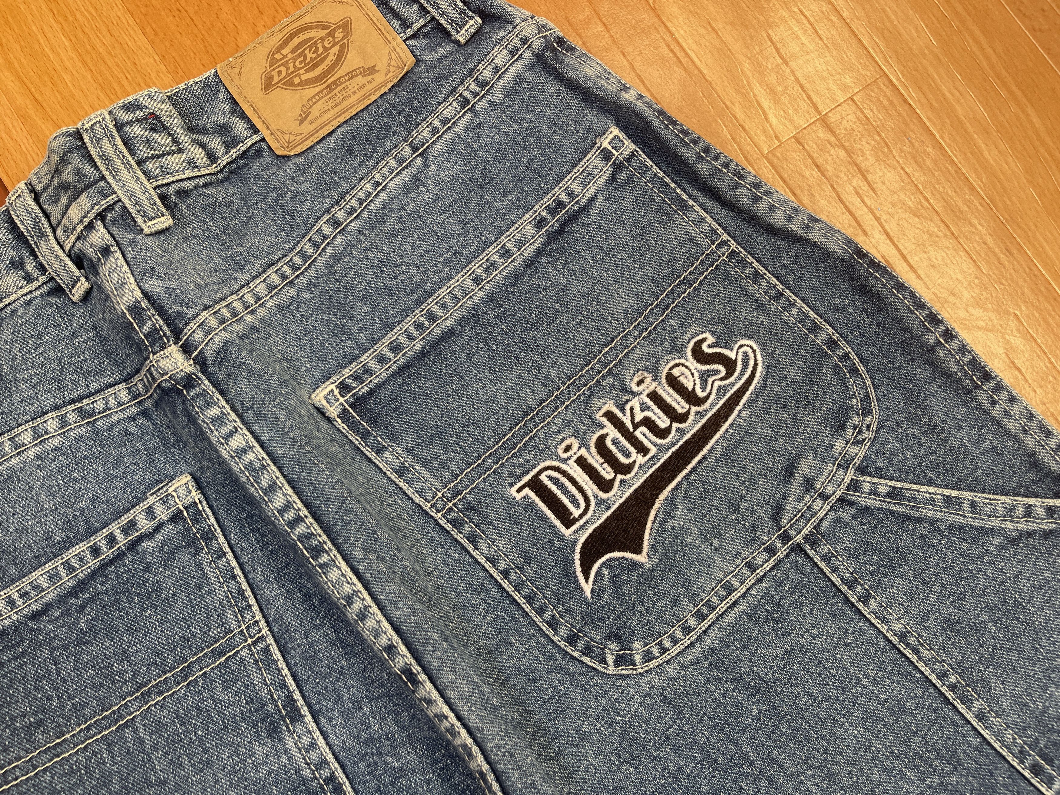 Dickies Dickies jeans, vintage baggy Big Daddy hip hop 90s skater 28 Size US 28 / EU 44 - 5 Thumbnail
